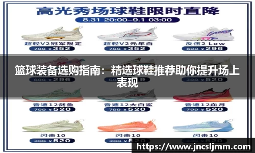 篮球装备选购指南：精选球鞋推荐助你提升场上表现